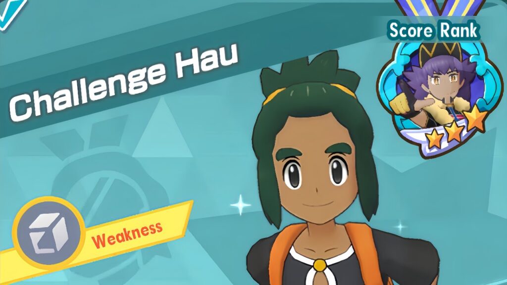 Pokemon Masters Ex Hau Damage Challenge