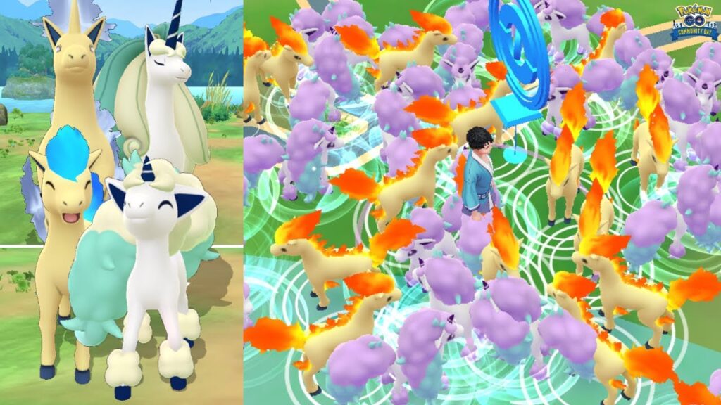 Galloping Into Comm Day with Kantonian & Galarian Ponyta in Pokemon GO!