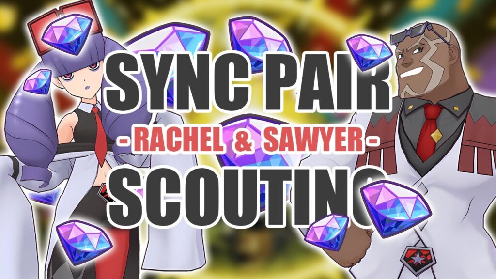 [Pokemon Masters EX] LAST STRUGGLE OF THE FIVE-YEAR ANNIVERSARY | Sync Pair Scout - Rachel & Sawyer
