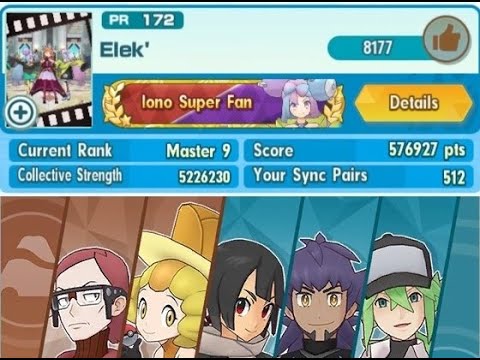 Pokemon Masters EX - High Score Dragon/Ground type Event - 576k pts