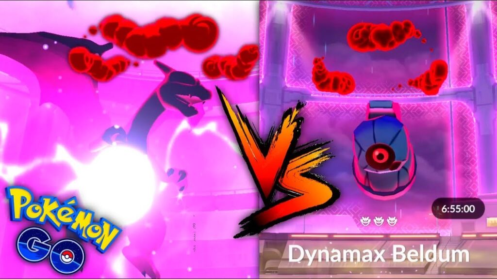 *SOLOING DYNAMAX LEVEL 3 BELDUM RAIDS* I was so wrong + Dynamax Charizard power in Pokemon GO