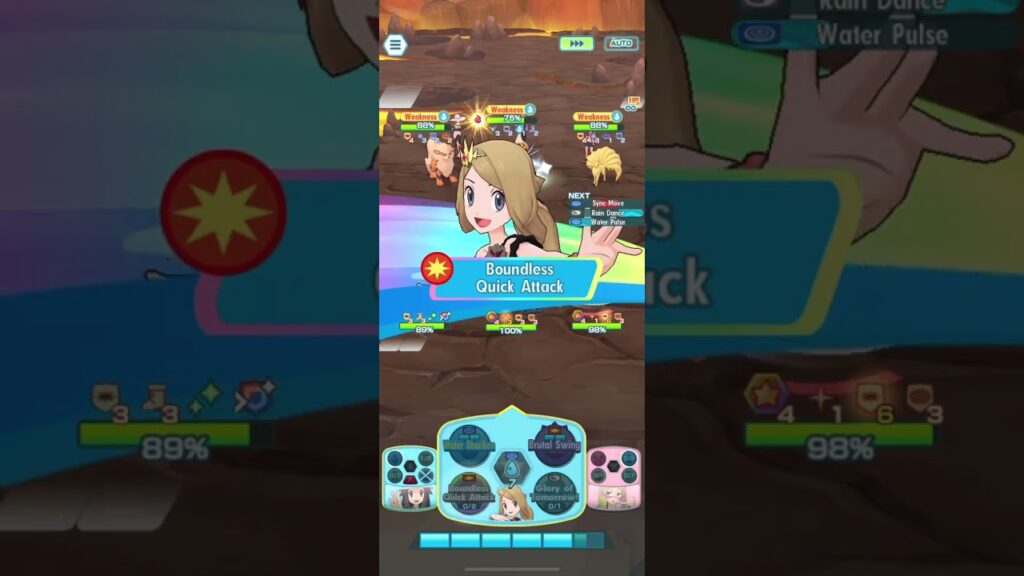 Pokemon Masters EX | Anabel's Flickering Flames (Mix Leaf, NC Serena, SS Mina)