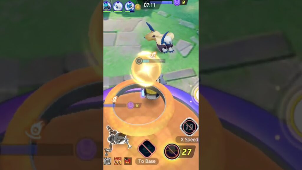 tyranitar gameplay #superpokemonmaster #pokemonunite #pokemongamplay #unitemaster#pokeshorts