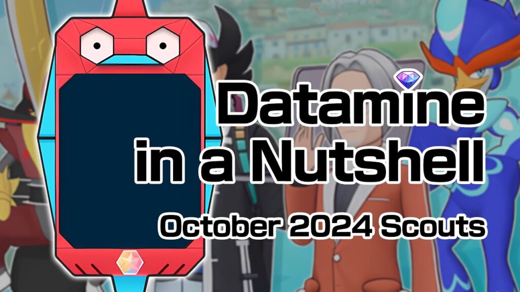 [Pokemon Masters EX] DATAMINE IN A NUTSHELL (October 2024 Scouts)