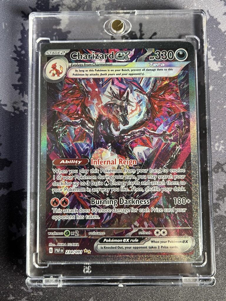 First Charizard I’ve ever pulled! Brought me back to being a kid.