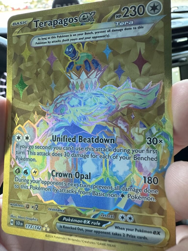 First time ripping packs in the car. Love the Raboot art!