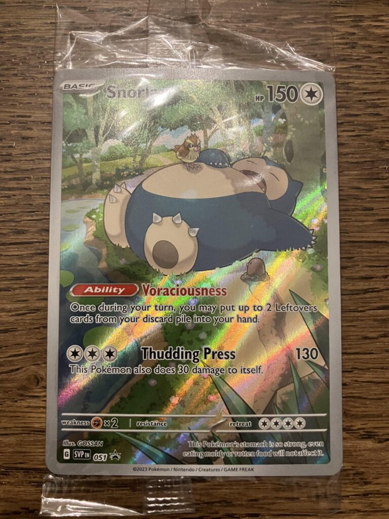 Snorlax - 051 (Pokemon Center Exclusive)