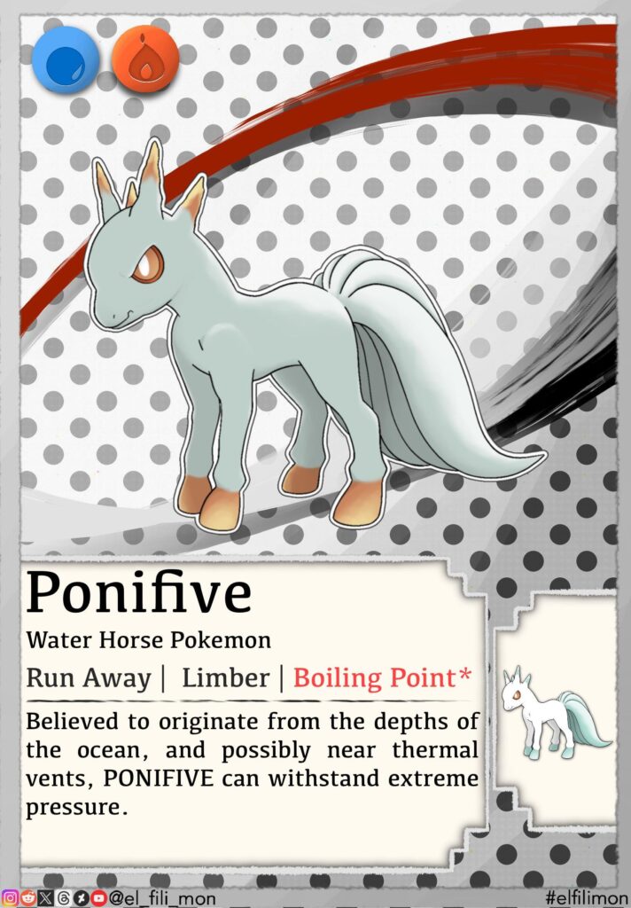 Kokuō, Five-Tails Bijū, as a Pokemon / Fakemon