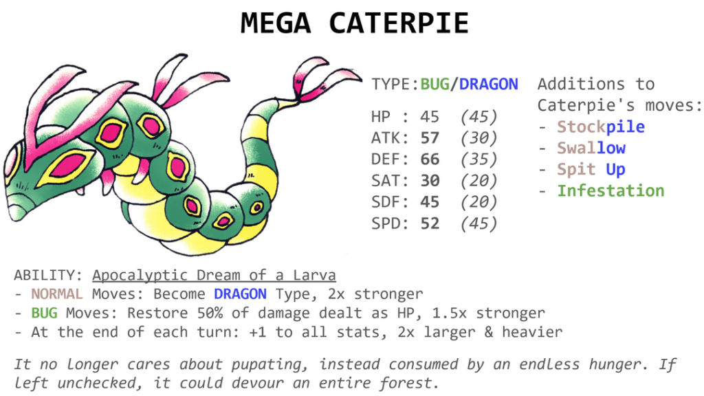 mega caterpillars