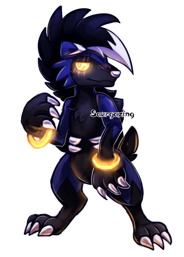 [OC] Lycanroc character