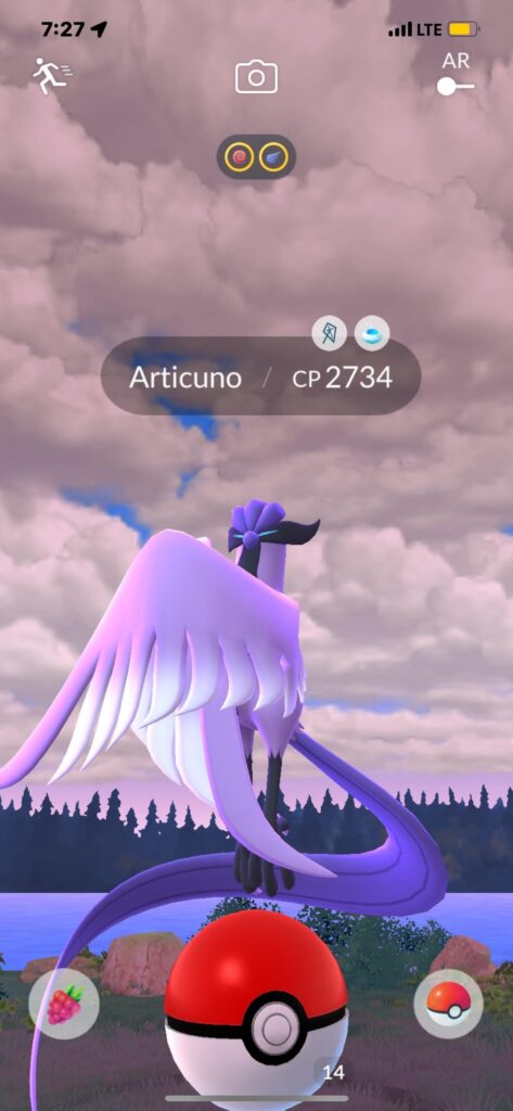 Had my first Galarian bird flee