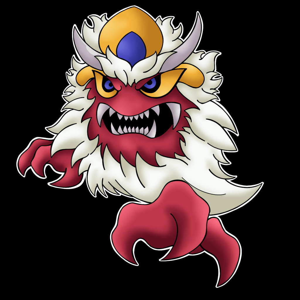 Regional Haunter based on Yokai masks (OC)