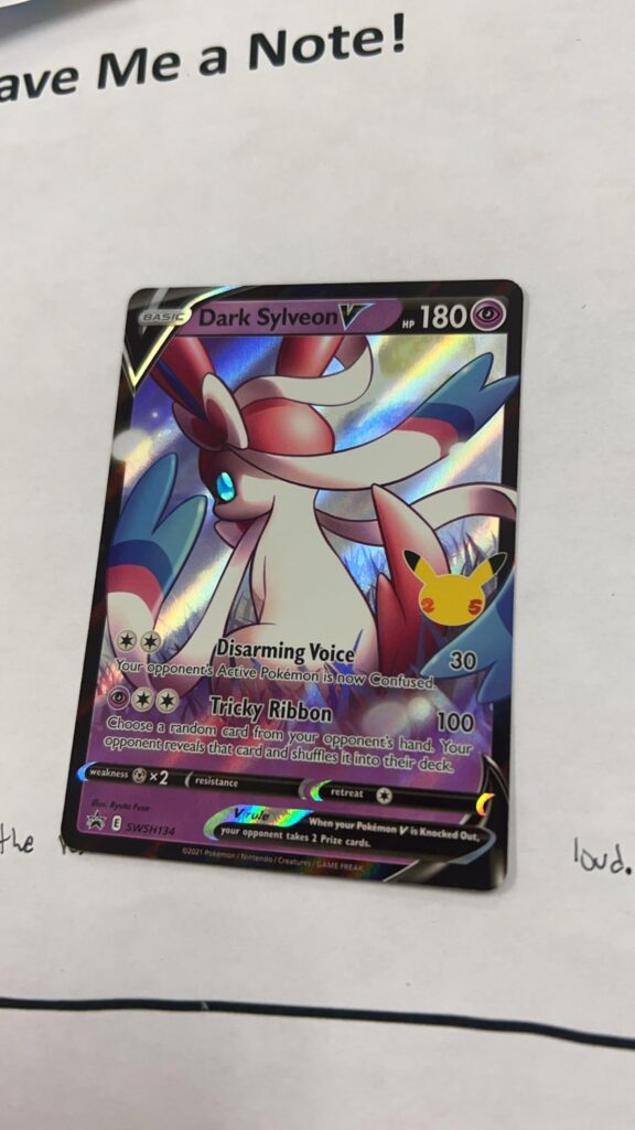 Student gave me this as a gift lol I’m gonna slab it