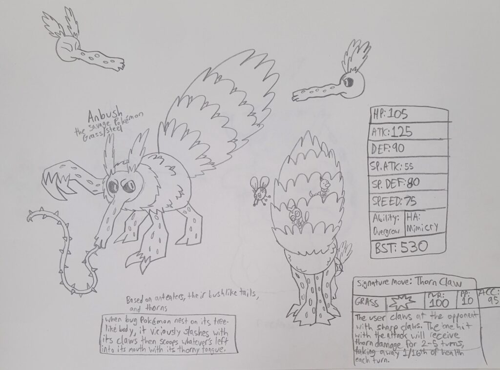 Grass-Type starter concept: Final Evolution