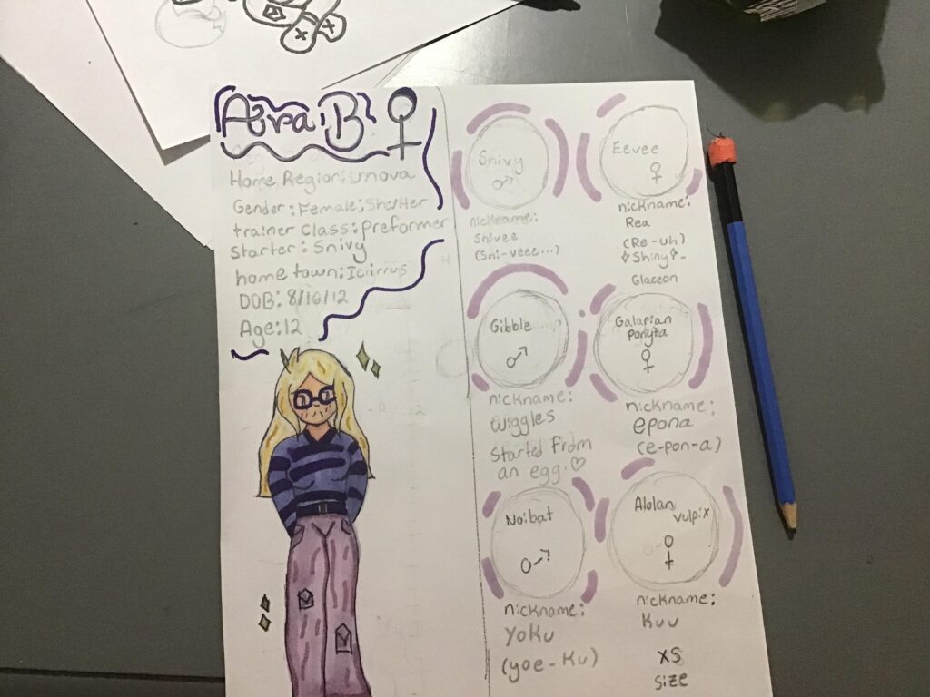Made some OC art :3