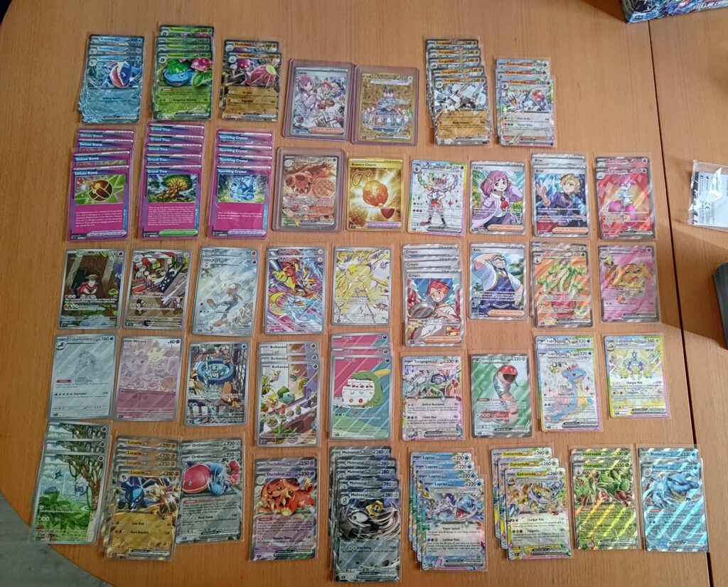 So, I've opened 7 booster boxes of Stellar Crown...
