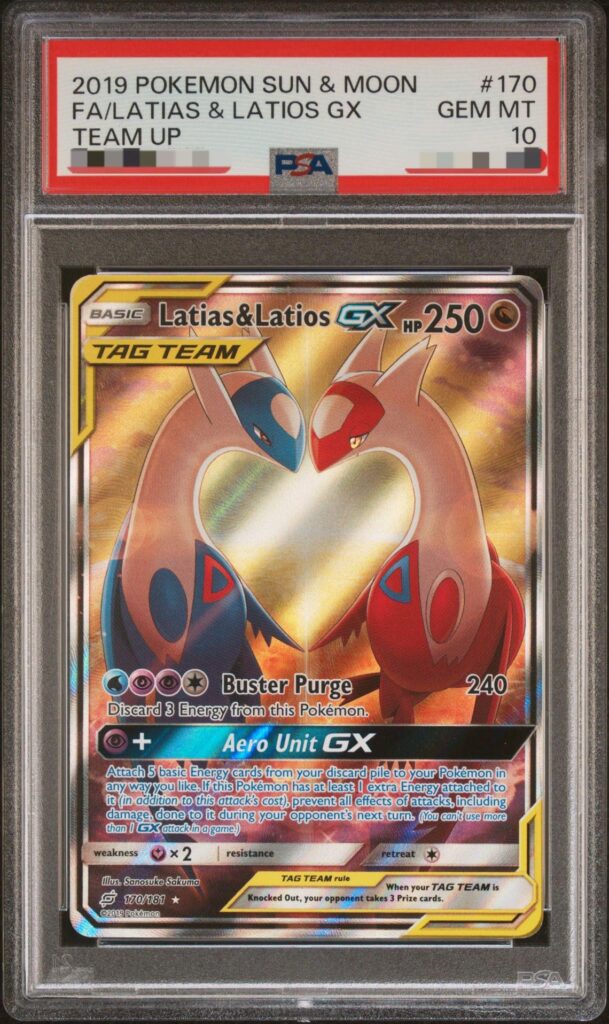 Did my first ever PSA card submission