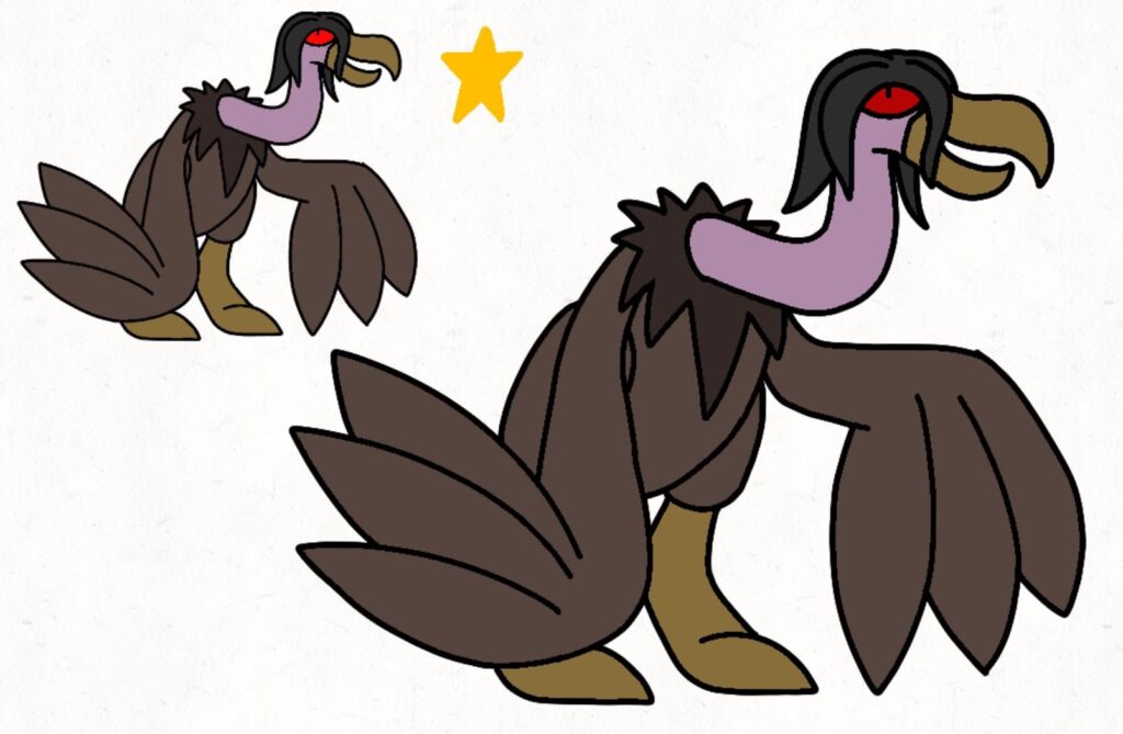 Birdugly is finally fully colored.