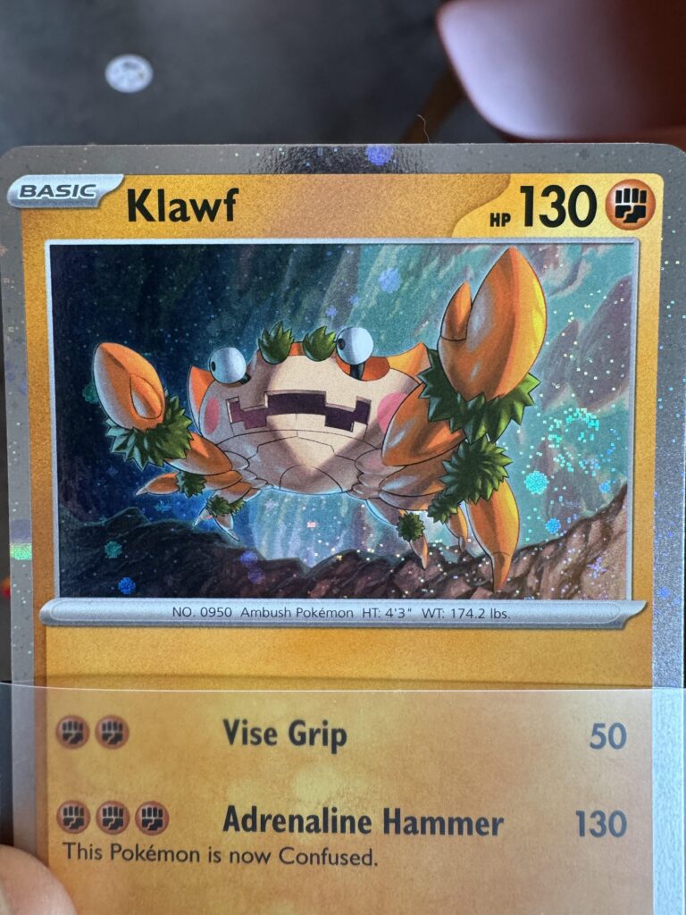 Too far to be considered a fart swirl? Klawf seems concerned.