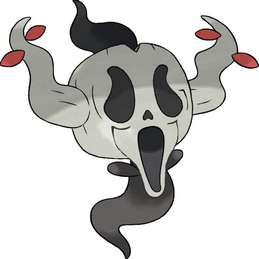 Mixed my favorite Pokémon and scary movie!