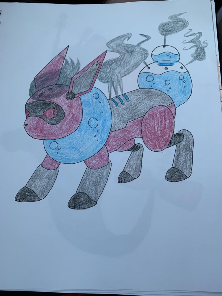 Future Paradox forms for the OG Eeveelution Trio. Iron Humidifier, Iron Satellite and Iron Racer.
