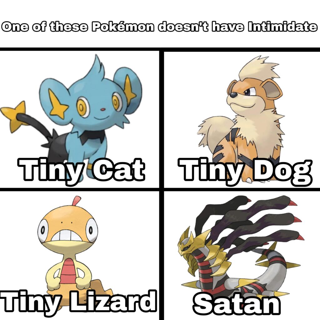 I fear nothing except tiny animals