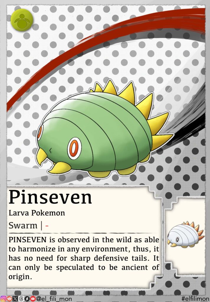 Chōmei, Seven-Tails Bijū, as #Pokemon / #Fakemon