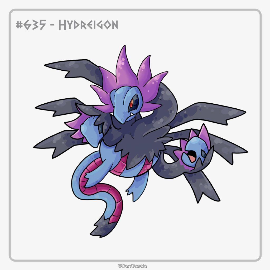 Hydreigon Art