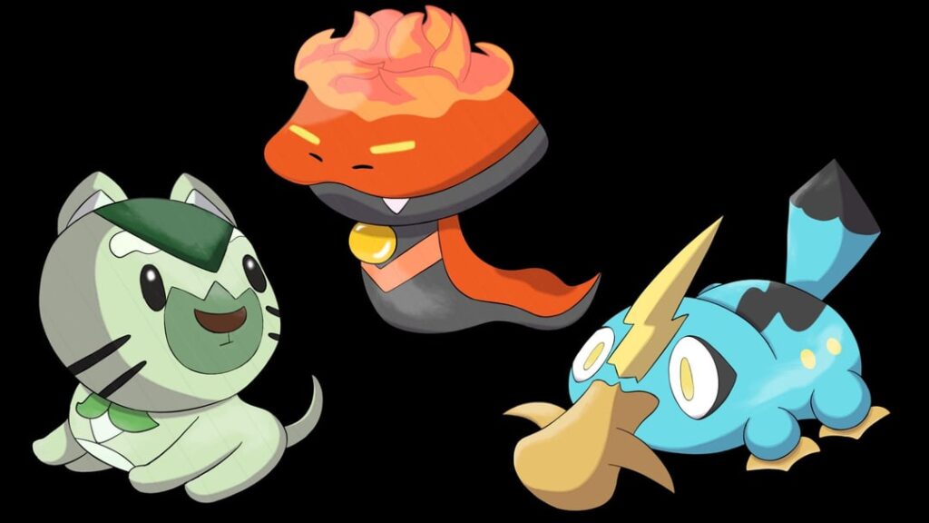 starter from my scrapped pokemon region