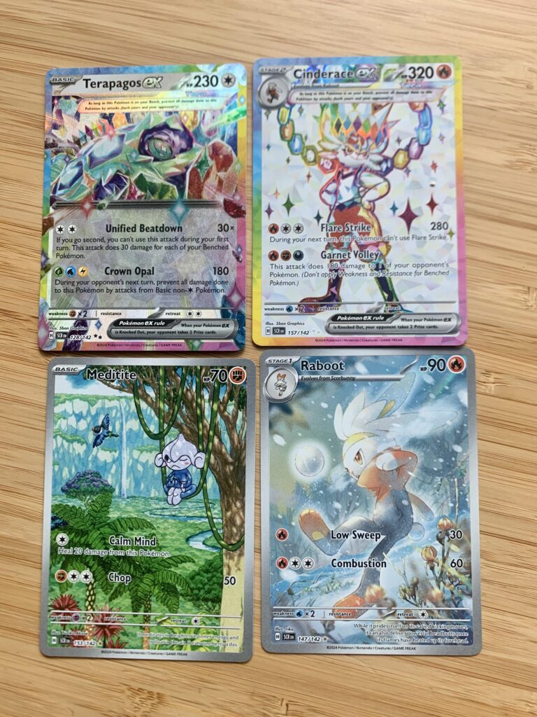 Pulls from 6 Pack Booster Bundle
