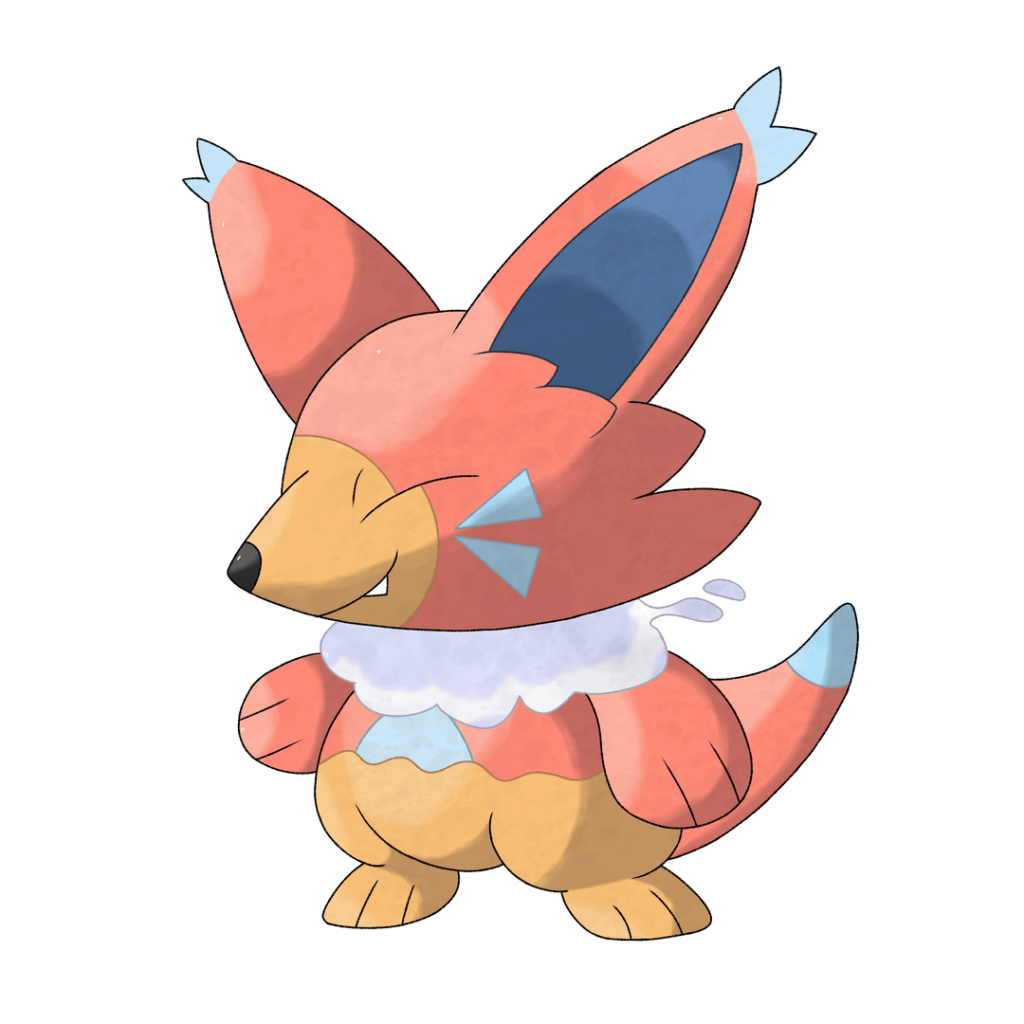 The steam fox pokemon