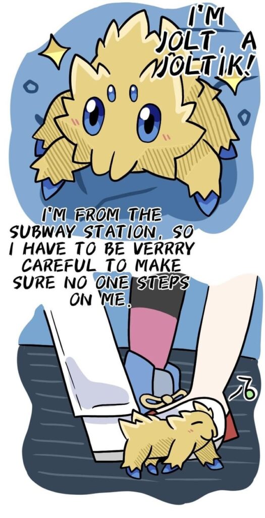 Chaotic Joltik Train (Fan Comic)
