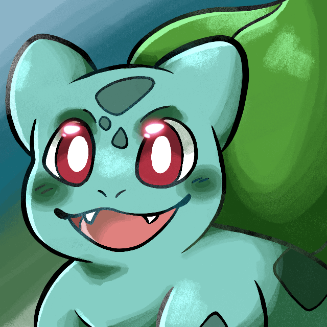[Free to use- art by me!] Bulbasaur Icon c: