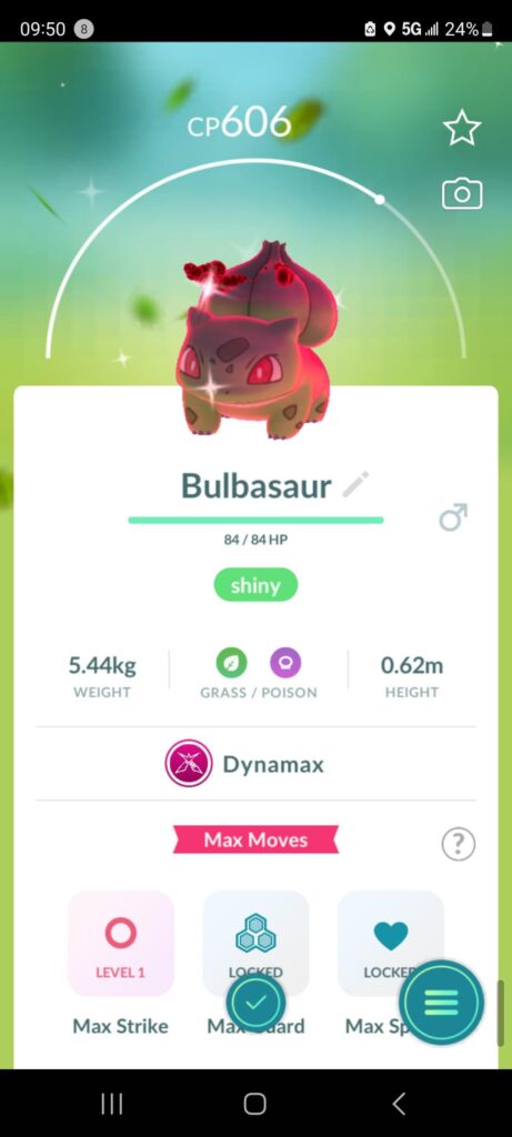 My first shiny dynamax