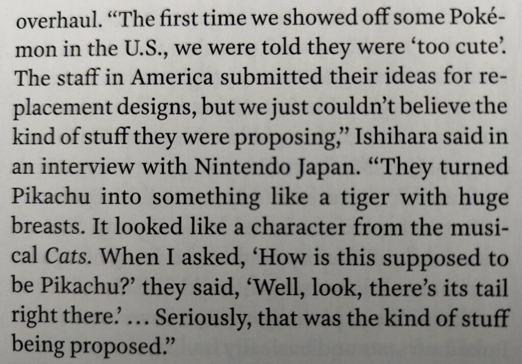 When Nintendo of America proposed to re-think Pokémon