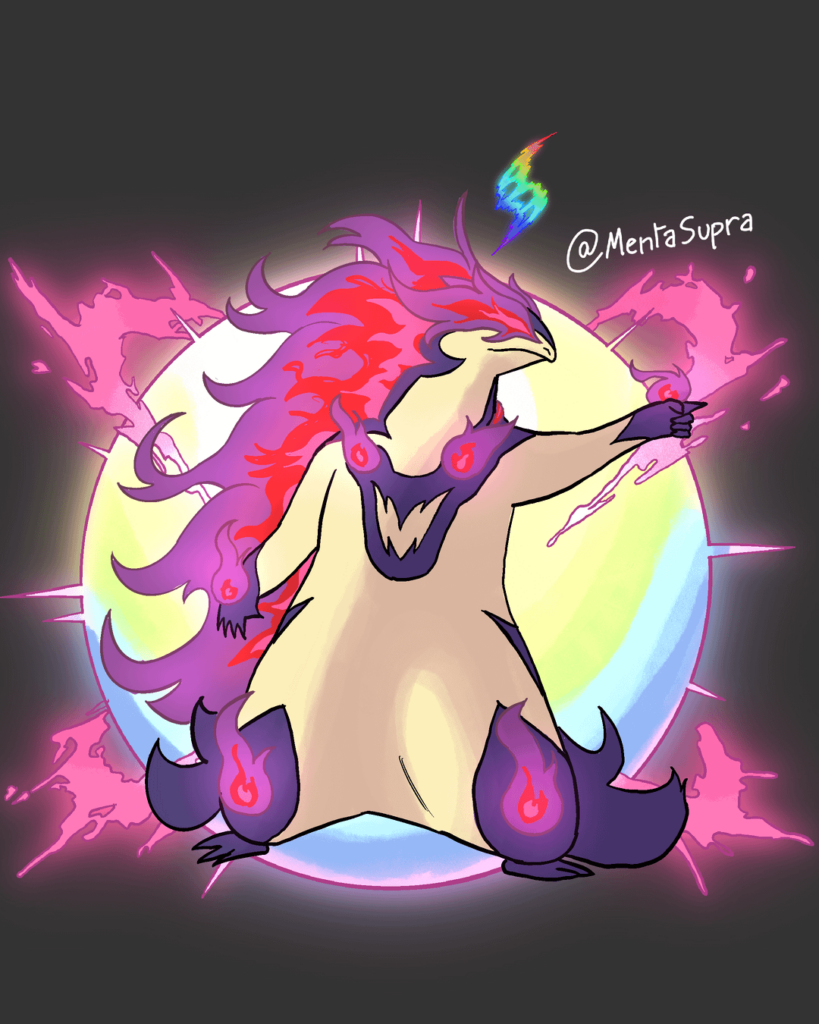 I'm back with more megas : Mega H-Typhlosion
