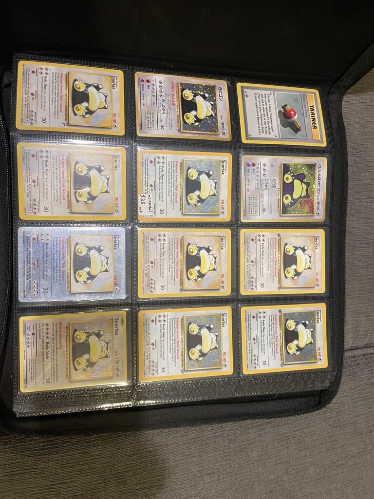 My dads Snorlax master set