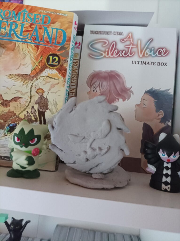 My first try to make a clay spiritomb