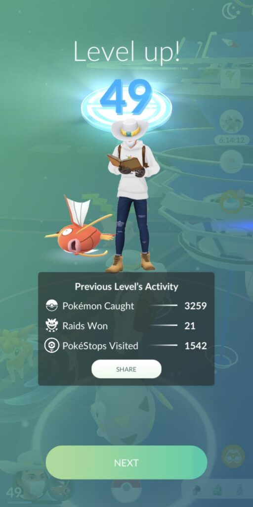 I hit 1,000 excellent throws in a 10-day span.