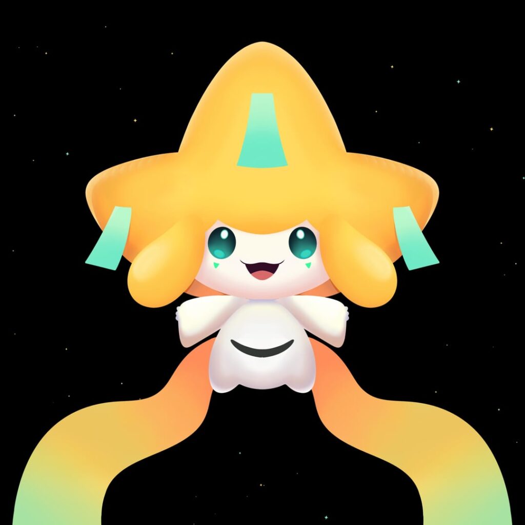 Jirachi Redraw 2024 vs 2023 ⭐️✨