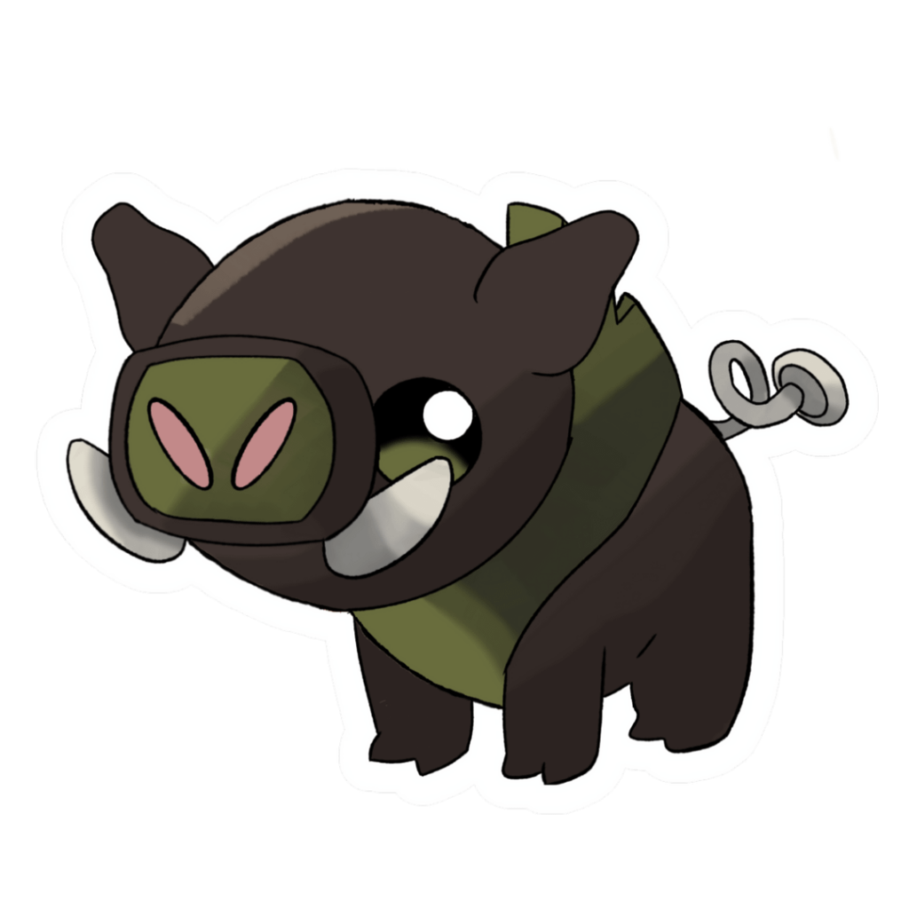Can y'all come up with names for my starter fakemon based off of the Erymanthian boar and Lernaean Hydra