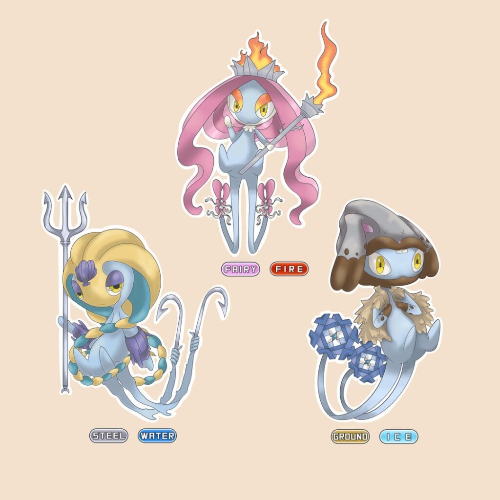 Lake Spirit Variants [OC]