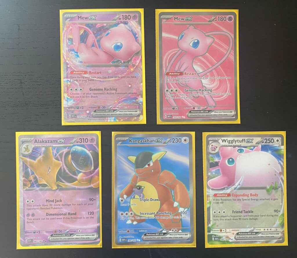 The only double rares or greater pulled in the S+V151 Ultra Premium Collection. Unlucky or to be expected?