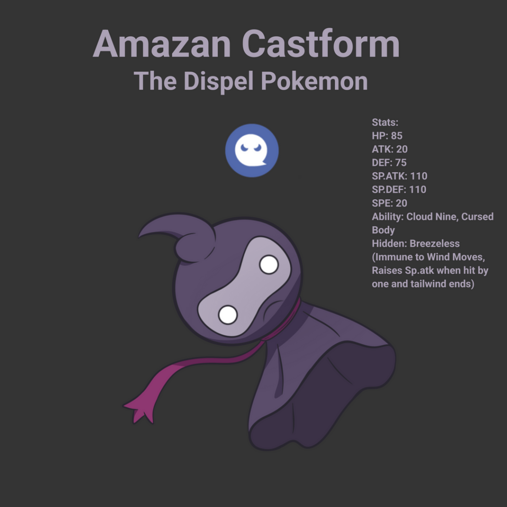 Amazan Castform! The Dispel Pokemon!