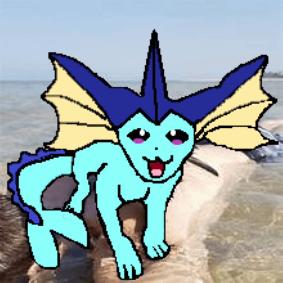 vaporeon in real life