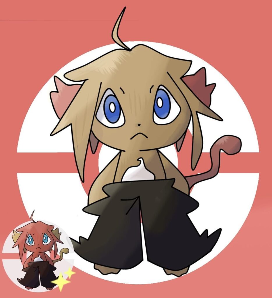 I made a fakemon based on a monke