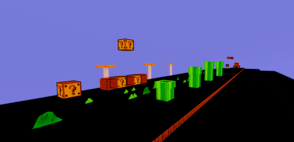 3d Mario reacreation