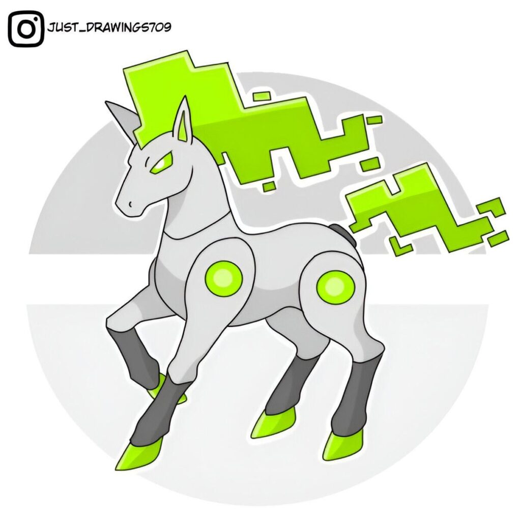 Steegital: The Datahorse Pokemon