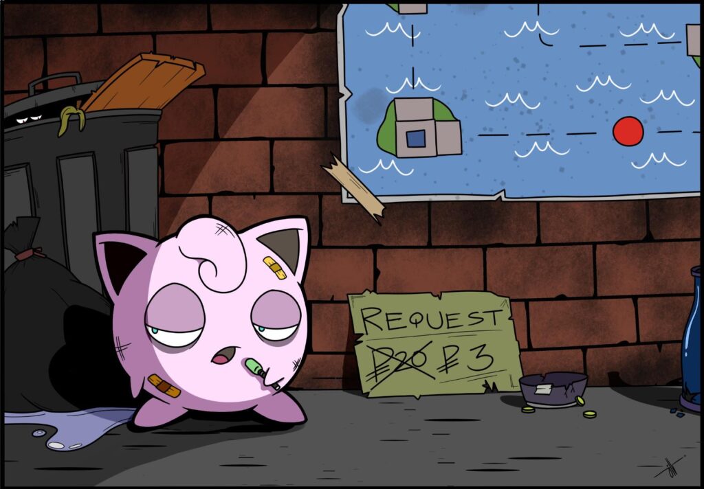 Life is Tuff for Jigglypuff [OC]