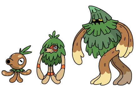 First Partner Pokemon - Grass octopus